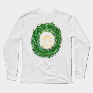 The Christmas Wreath Long Sleeve T-Shirt